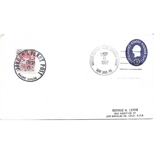 Jordan's Penny Post APS Convention First Day Cover
