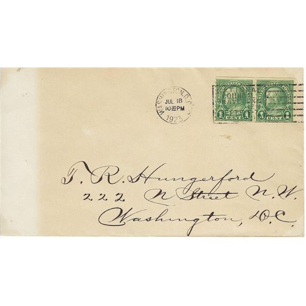 USA #597 First Day Cover - 1923