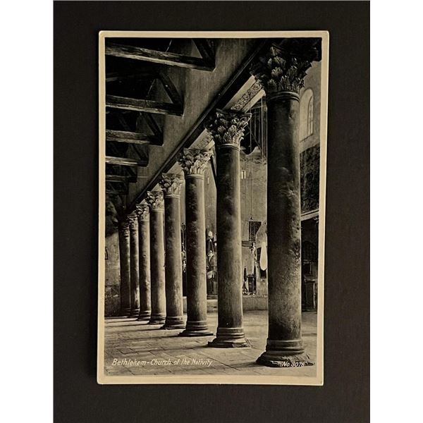 Vintage Bethlehem Church of the Nativity Post Card
