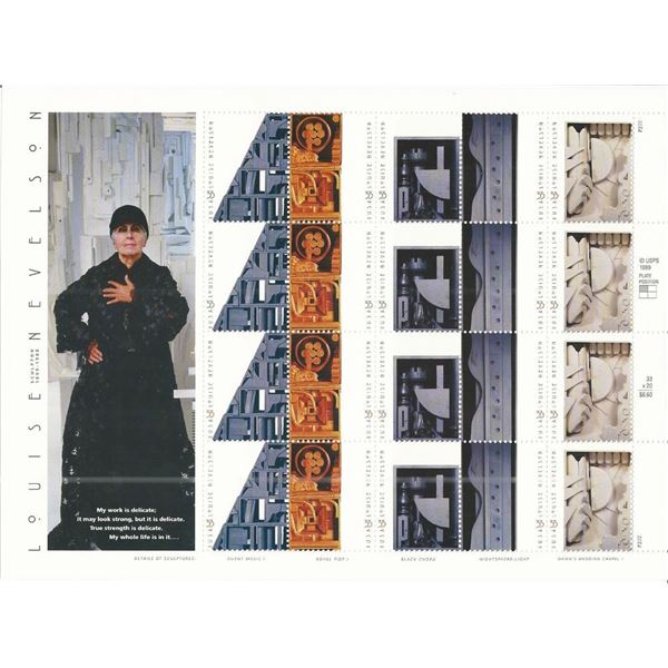 Louise Nevelson Stamps