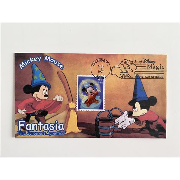 Mickey Mouse Fantasia First Day Cover