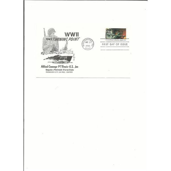 WWII 1943 Turning Point - First Day Cover - Washington D.C. - 1993