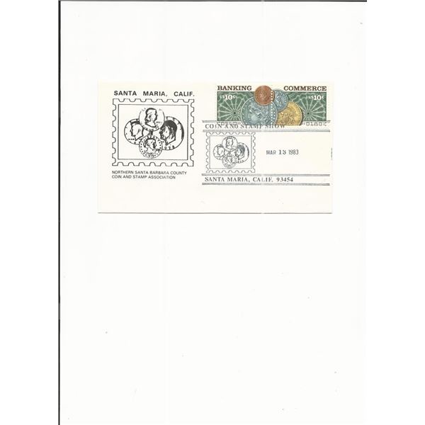 Santa Maria, California - First Day Cover - 1983