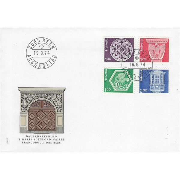 Swiss - First Day Cover - 1974