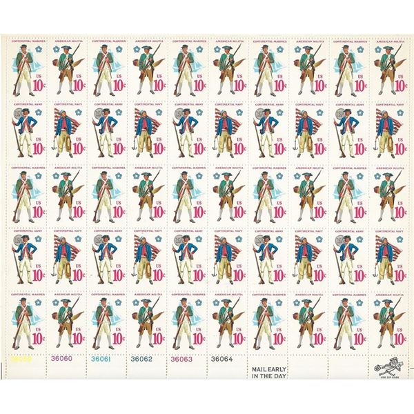 Early American Military Uniform Stamps