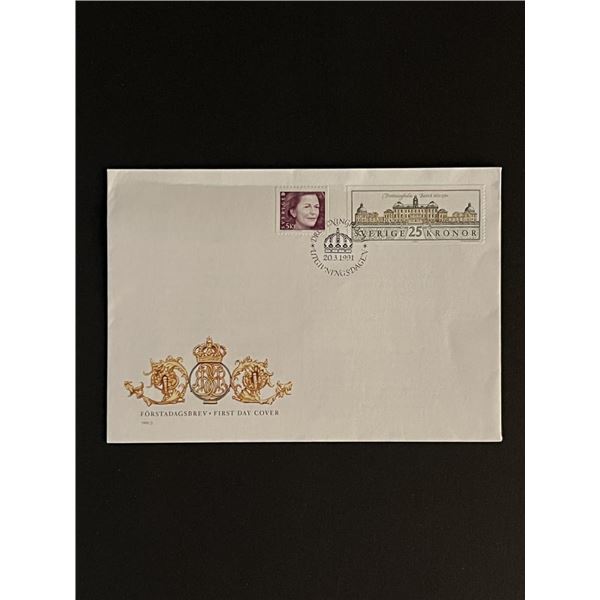 1991 Sweden First Day Cover