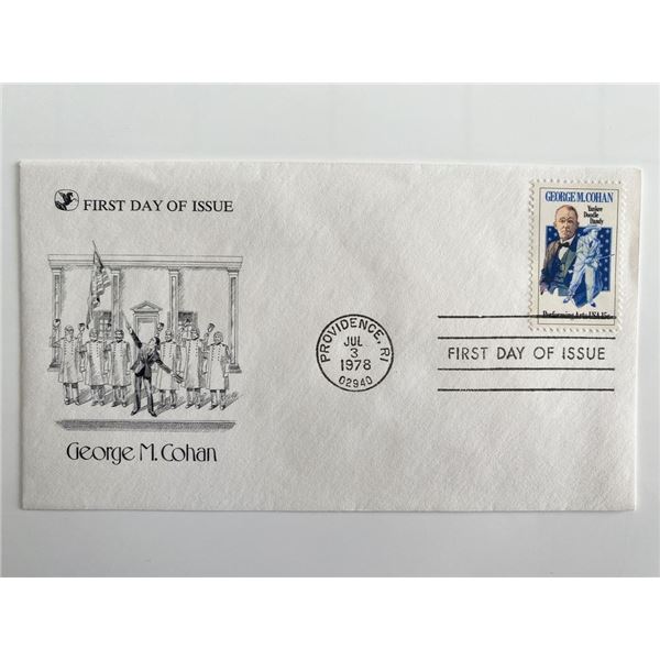 George M. Cohan First Day Cover