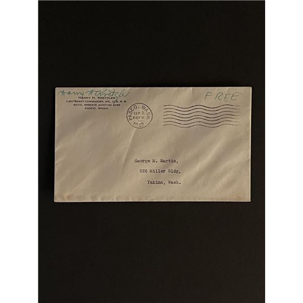 1942 Pasco Washington First Day Cover