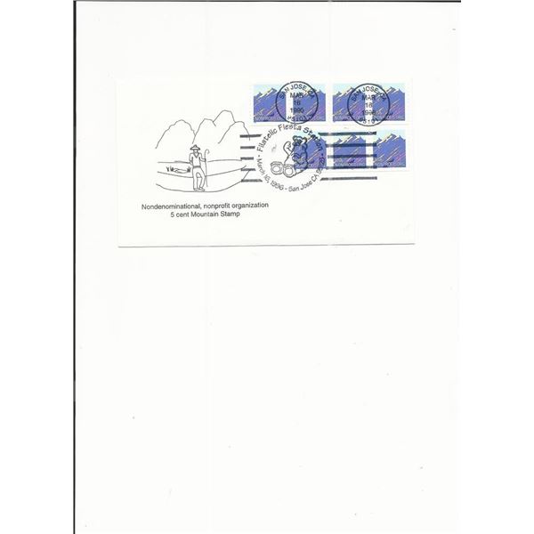 Filatelic Fiesta Station - First Day Cover - San Jose - 1996