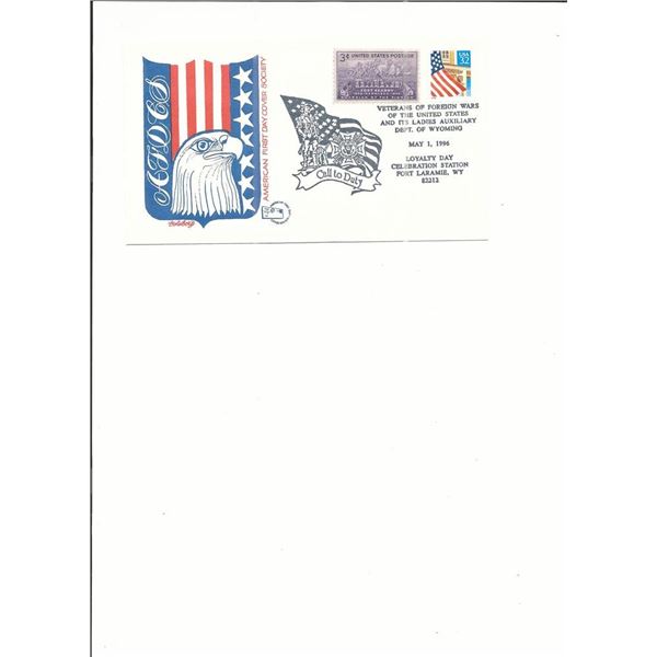 Fort Laramie, WY - First Day Cover - 1996