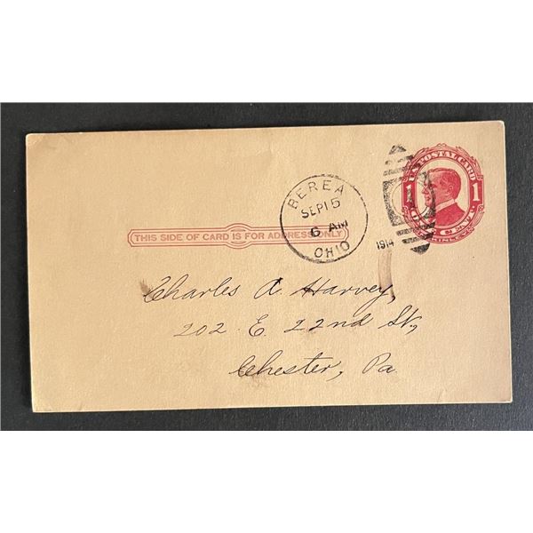 United States 1914 post card