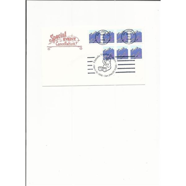 Filatelic Fiesta Station - First Day Cover - San Jose - 1996