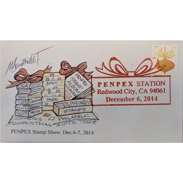 PENPEX Stamp Show Signed First Day Cover