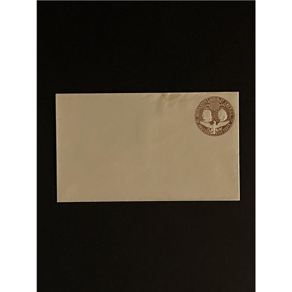 Vintage USA Embossed 5 Cent Stamped Envelope