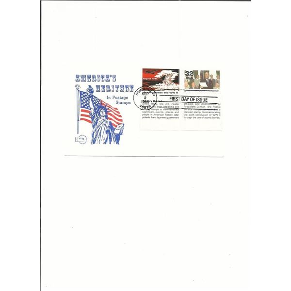 V-J Day 50th Anniversary - First Day Cover - Honolulu, HI - 1995