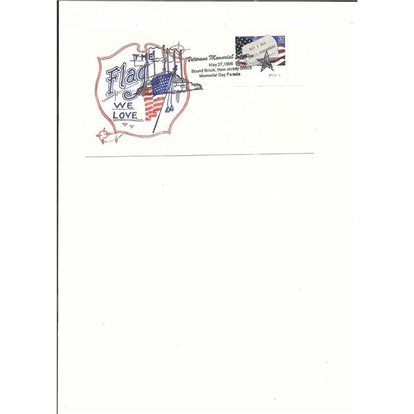 Bound Brook, New Jersey - Veterans Memorial Station - First Day Cover - 1996