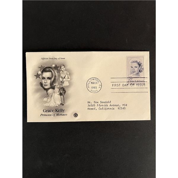 Grace Kelly Princess of Monaco first day cover