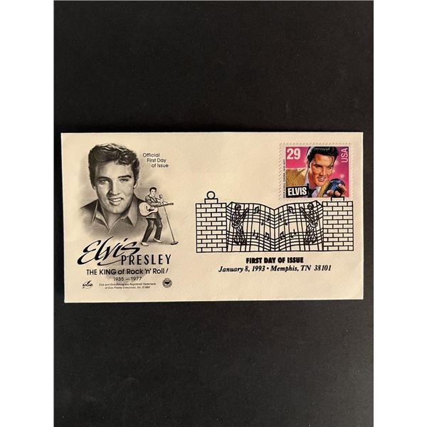 Elvis Presley The King of Rock and Roll First Day Cover