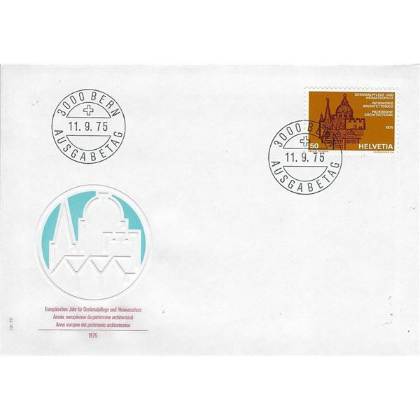 Swiss - First Day Cover - 1975