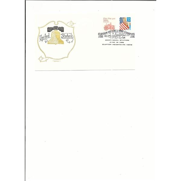 Clifton Heights, PA Fire Company 100th Anniversary - First Day Cover - 1996