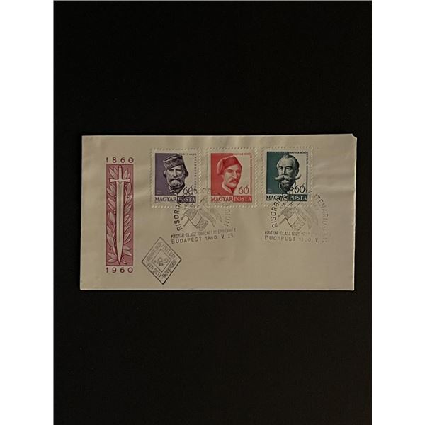1960 Budapest First Day Cover