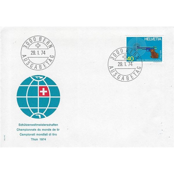 Swiss - First Day Cover - 1974