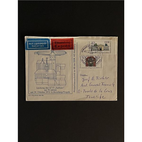 1983 Puerto De La Cruz Spain First Day Cover