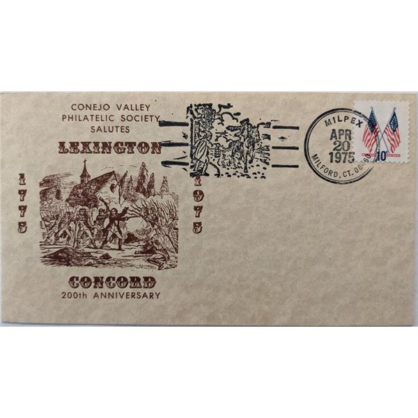 Lexington Concord 200th Anniversary First Day Cover