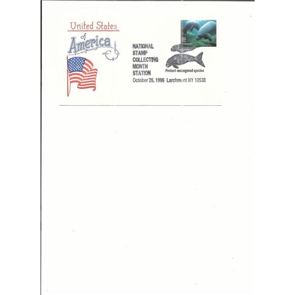 Larchmont, NY - Endangered Species - First Day Cover - 1996