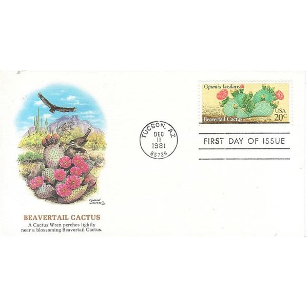 Beavertail Cactus FDC
