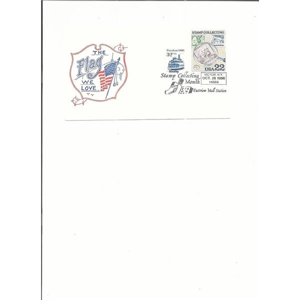 Victor, NY - First Day Cover - 1996