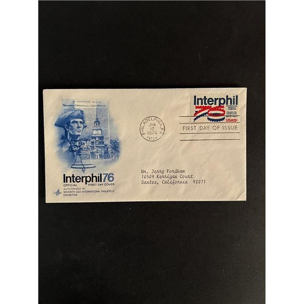 Interphil 76 First Day Cover