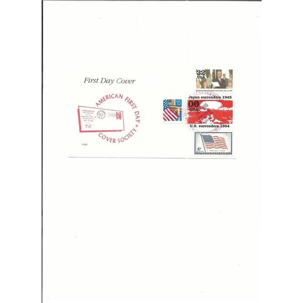 V-J Day 50th Anniversary - First Day Cover - Honolulu, HI - 1995