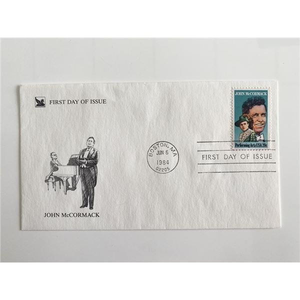 John McCormack First Day Cover