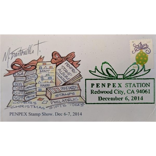 PENPEX Stamp Show Signed First Day Cover
