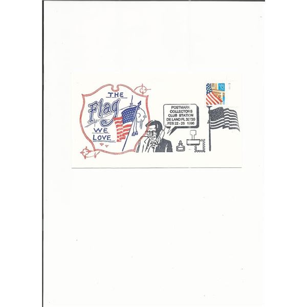 The Flag We Love - Postmark Collectors - Postmark collectors club Cover - 1996