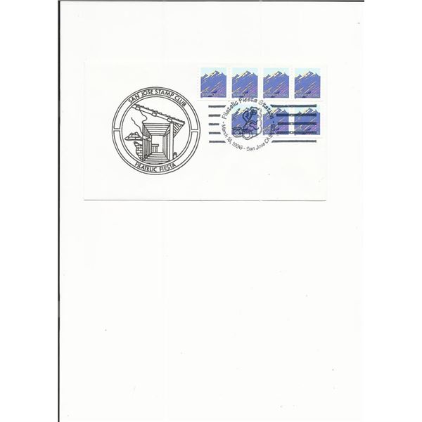 Filatelic Fiesta Station - First Day Cover - San Jose Stamp Club  - 1996