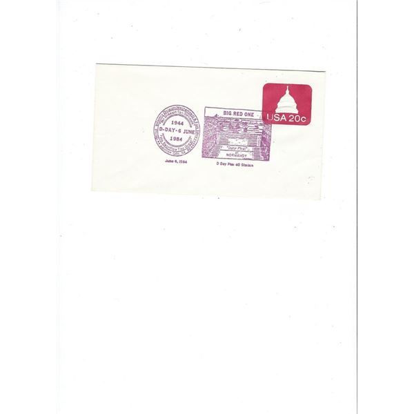 D-Day 40th Anniversary - Commemorative  Cover - 1984