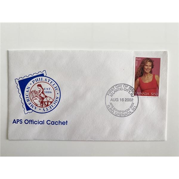 Heidi Klum First Day Cover