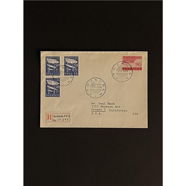 1959 Sweden First Day Cover