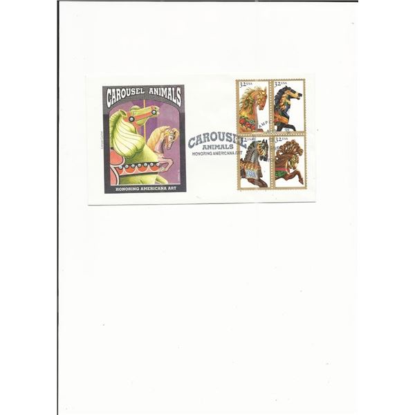 Carousel Animals - Honoring Americana Art - Honoring Cover - 1995