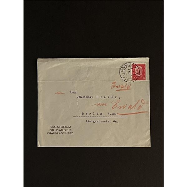 1967 Germany Stamped Envelope