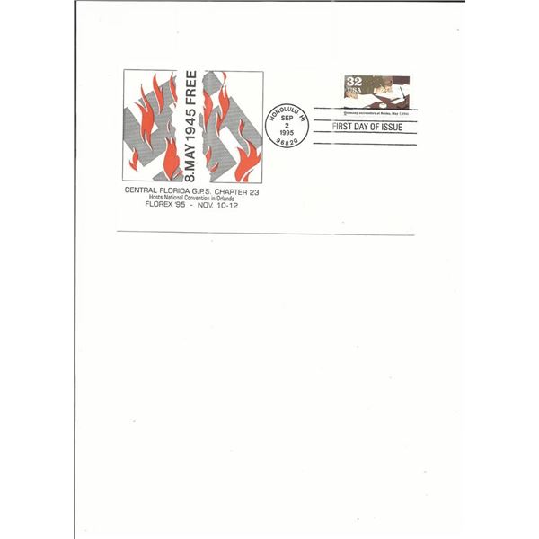 VJ Day 50th Anniversary - First Day Cover - Honolulu, HI - 1995