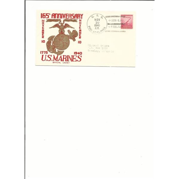 U.S.S. Philadelphia - First Day Cover - 1940