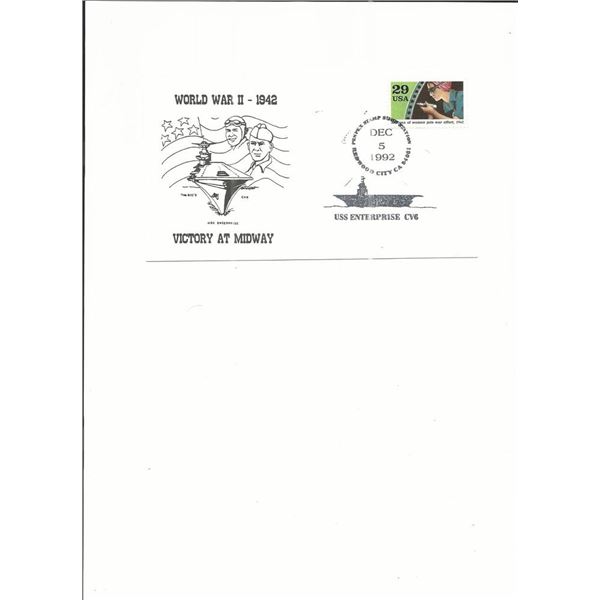 1943 WWII Turning Point Cover- FDC