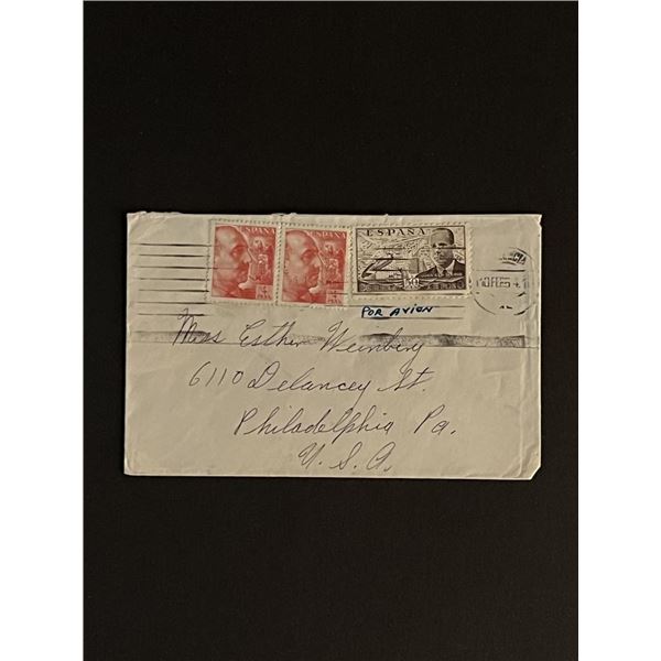 1954 Spain First Day Cover
