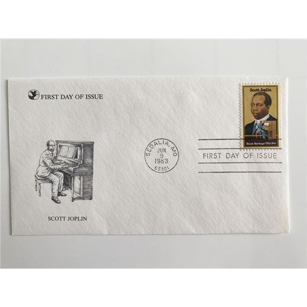 Scott Joplin First Day Cover