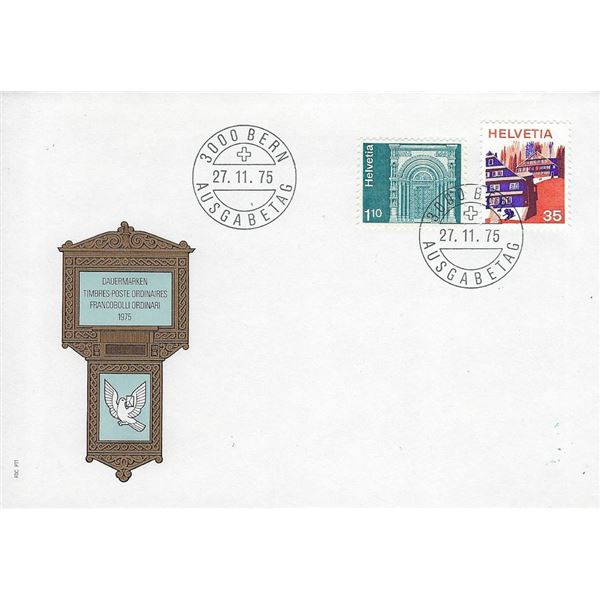 Swiss - First Day Cover - 1975