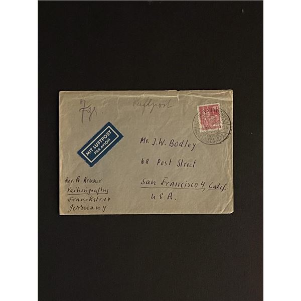 1953 Germany First Day Cover