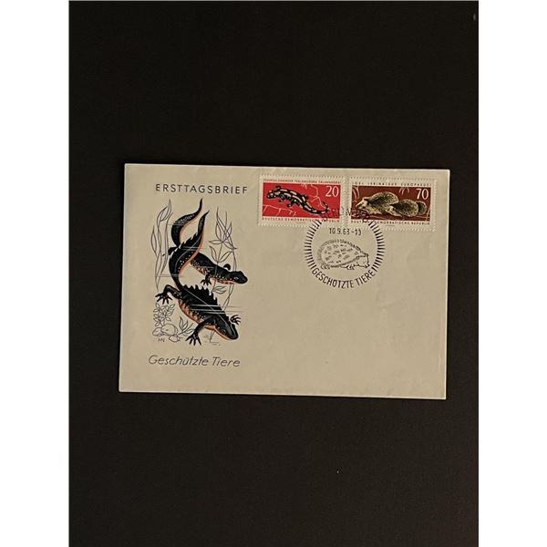 1963 German Stamped Envelope